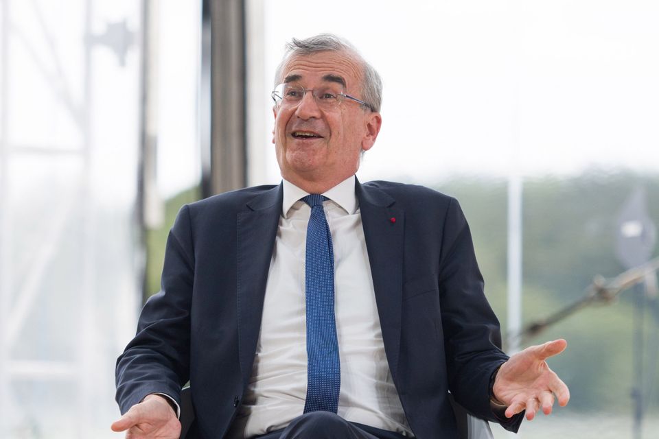 Francois Villeroy de Galhau, governor of the Bank of France. Photo: Nathan Laine/Bloomberg